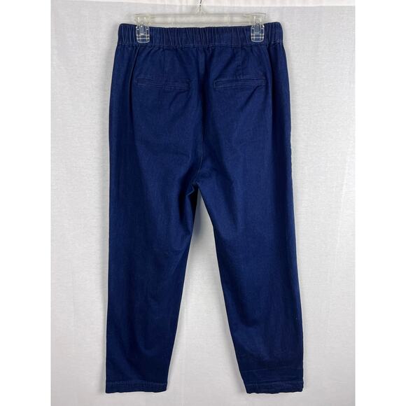 Universal Standard Jeans Denim Chambray Drawstring Pant Classic Capsule Fall - Picture 3 of 9